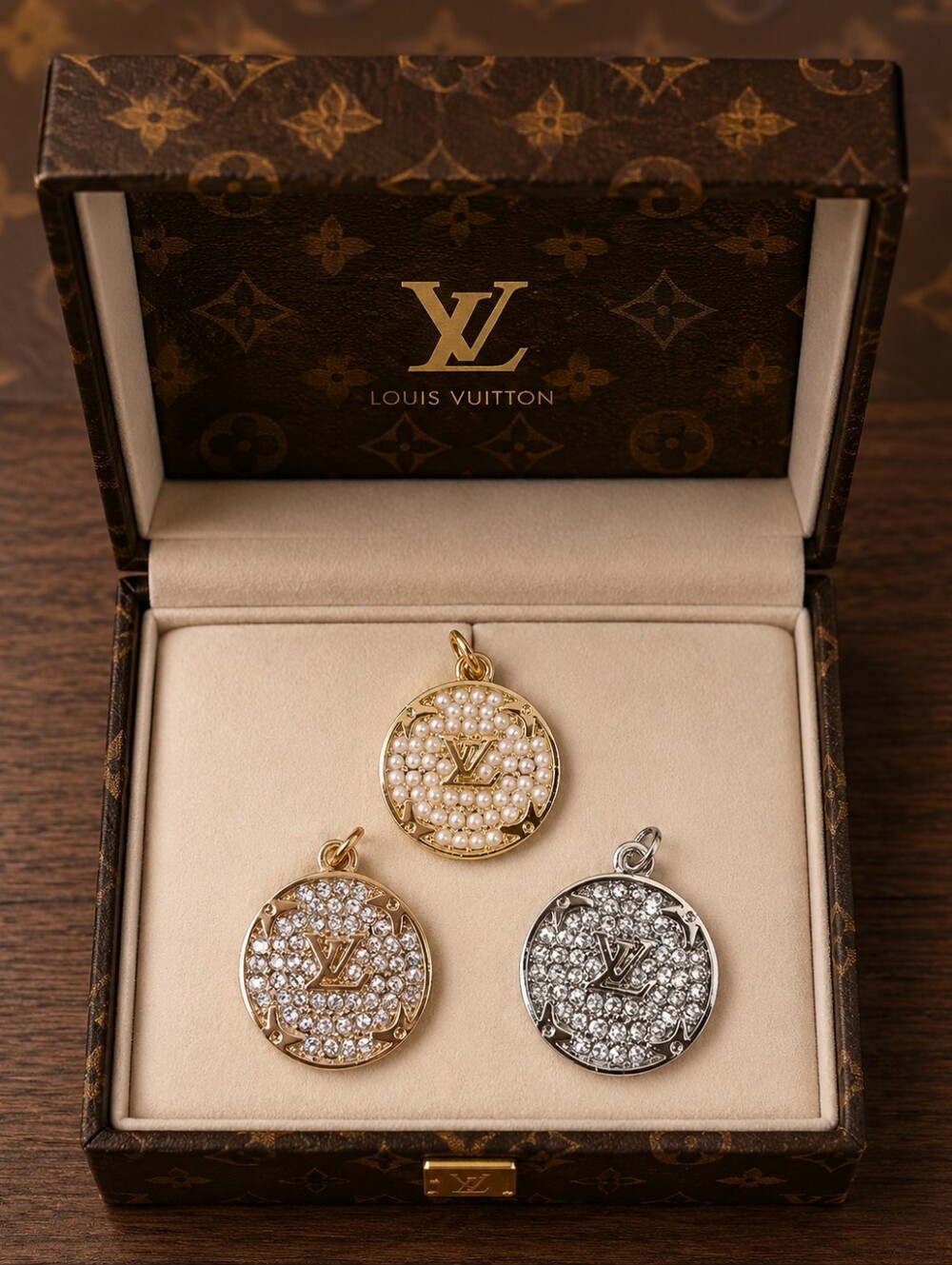 LV Zipper Pulls/Charms Bundle (Stamped)